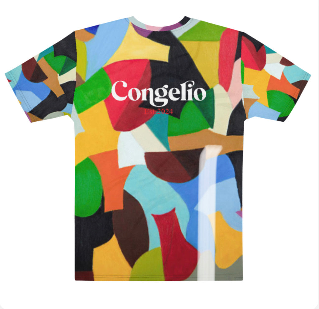 Art Gallery Fashionable Crew Neck T-Shirt