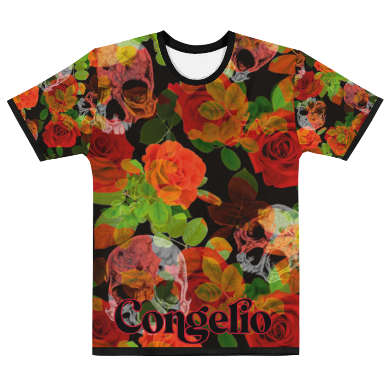 Congelio "Living Roses"  Unisex Crew Neck T-Shirt