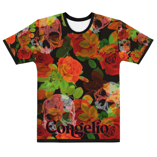 Congelio "Living Roses"  Unisex Crew Neck T-Shirt