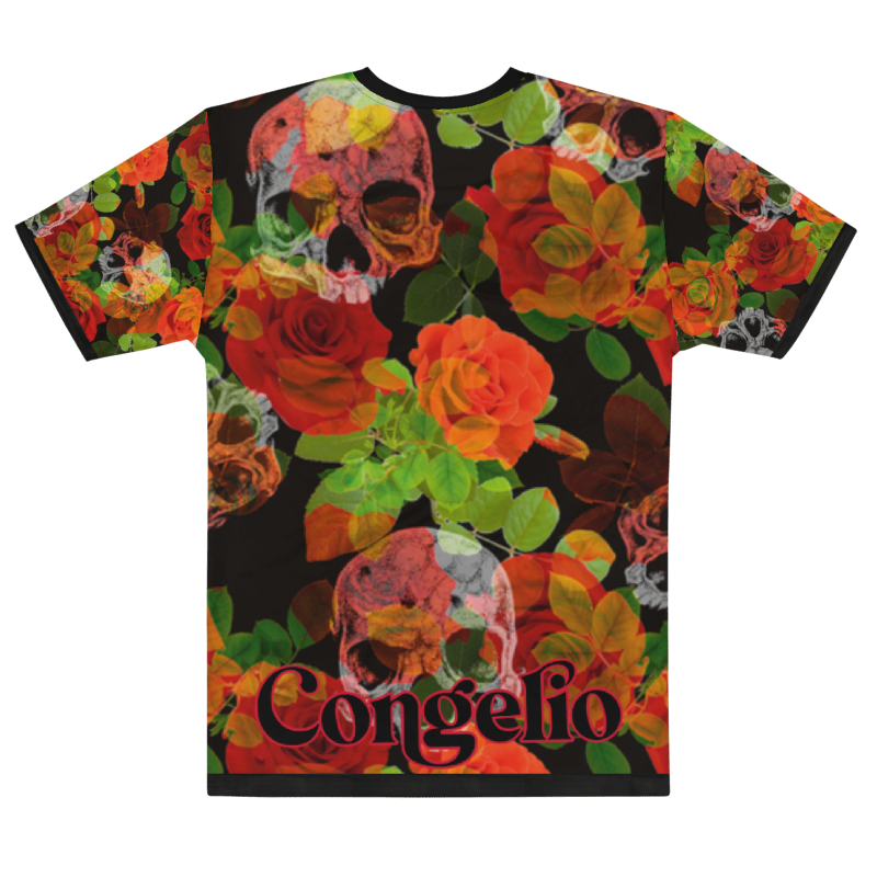 Congelio "Living Roses"  Unisex Crew Neck T-Shirt