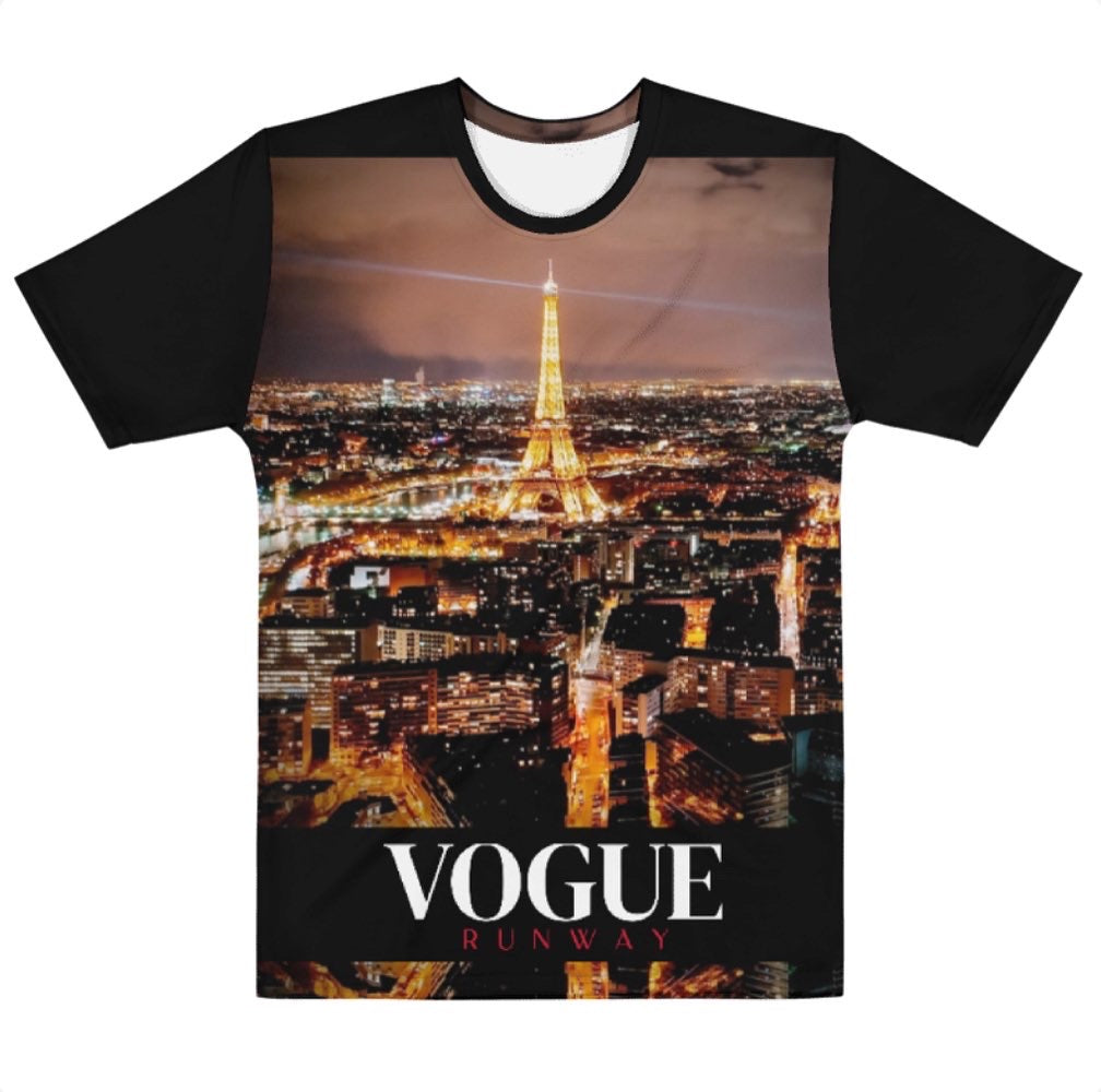 Congelio Vogue Runway “Nights In Paris” Crew Neck T-Shirt