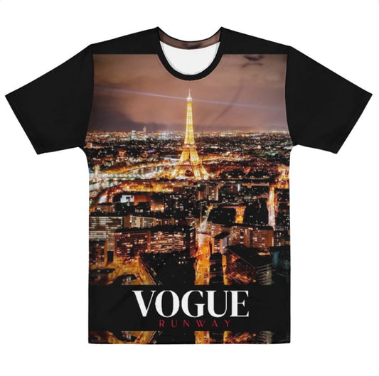 Congelio Vogue Runway “Nights In Paris” Crew Neck T-Shirt